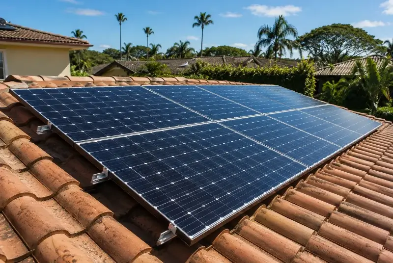 Installation de panneaux solaires à Chens-sur-Léman